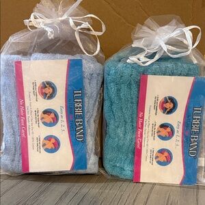 Turbine Hair Wrap - Blue & Teal